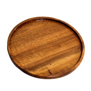 سینی سرو مدل دایره چوبی